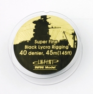 IR-0401B SUPER FINE LYCRA RIGGING BLACK
